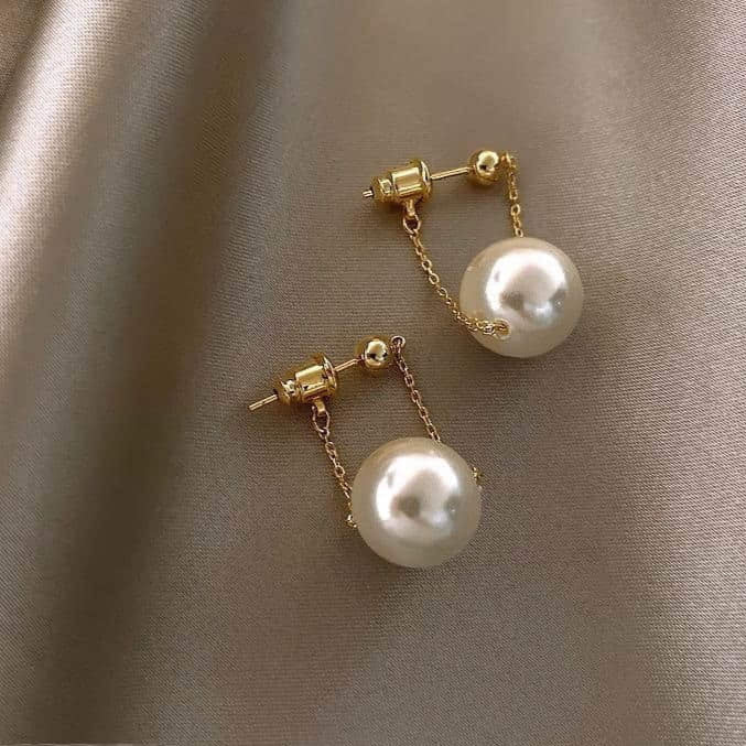 ZRJ032 ZLX Pearl Drop Earrings