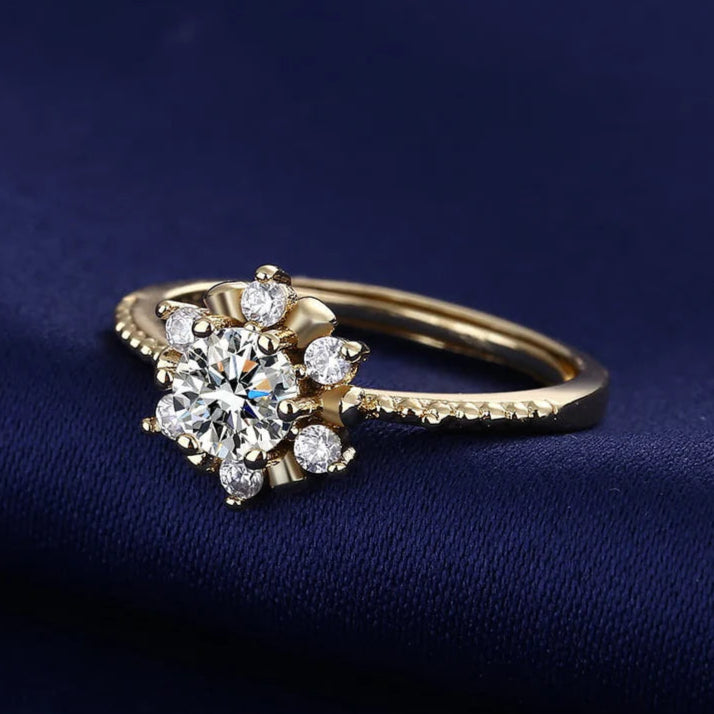 ZRJ516 BLX Flower Ring Adjustable