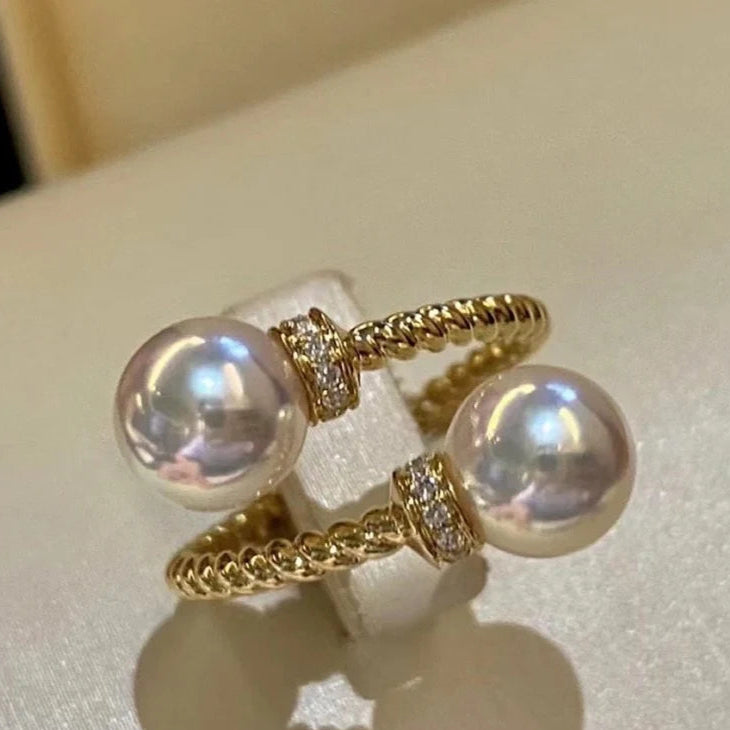 ZRJ592 CSH Imp Pearl Ring - TRGH ๐