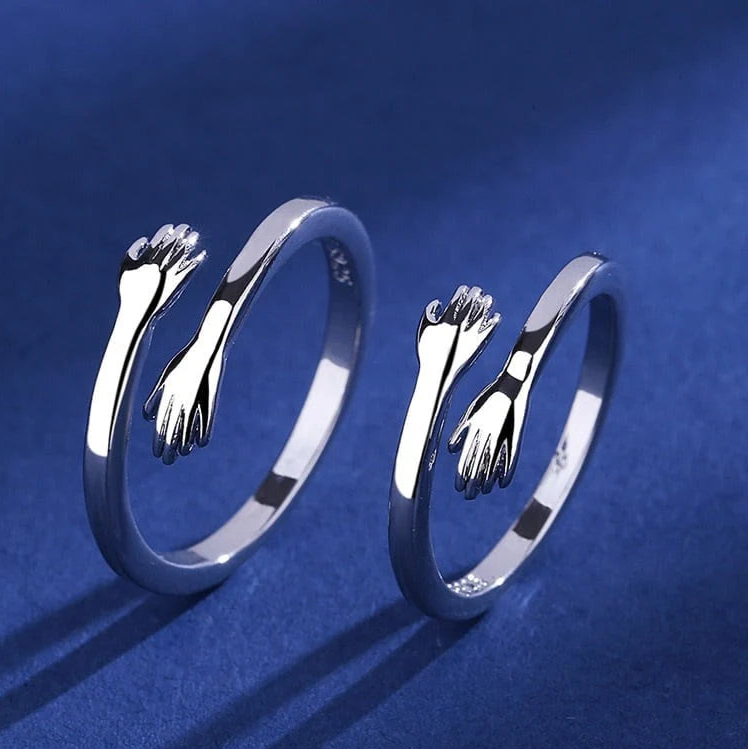 478 BLX Hug Couple Ring Adjustable