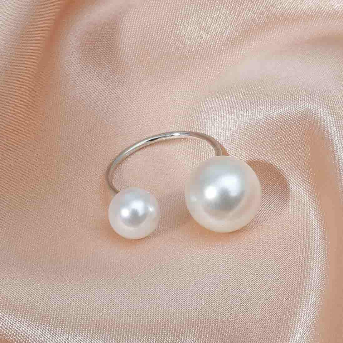 ZRJ580 LMS Pearl Adjustable Ring