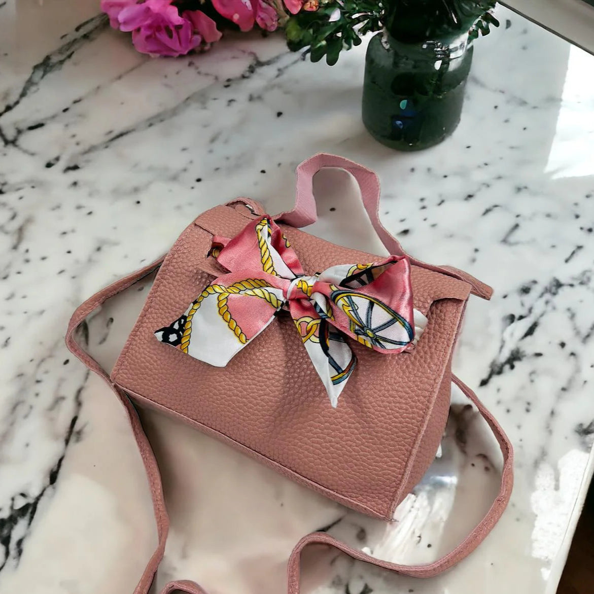 ZRJ104 MPP Silk Scarf Small Bag