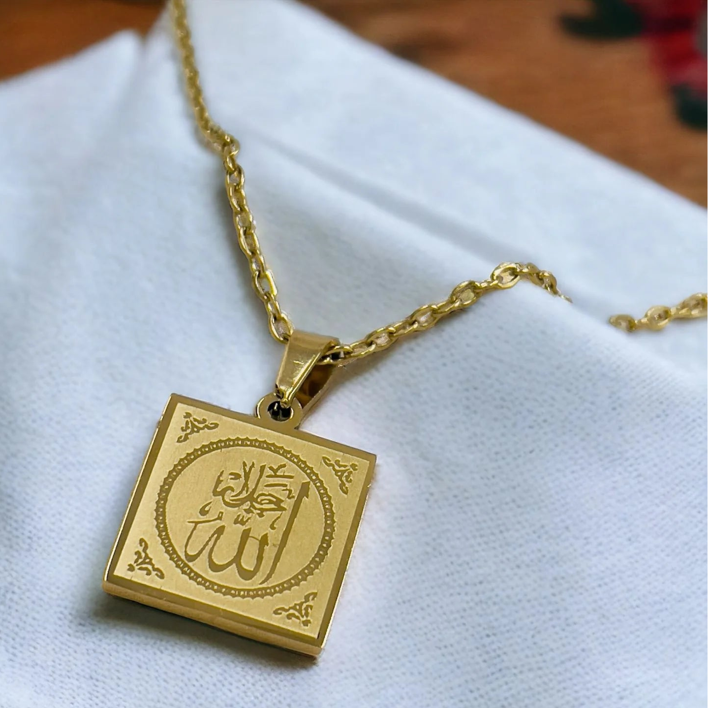 ZRJ014 AJX Calligraphy ALLAH Pendant 👑