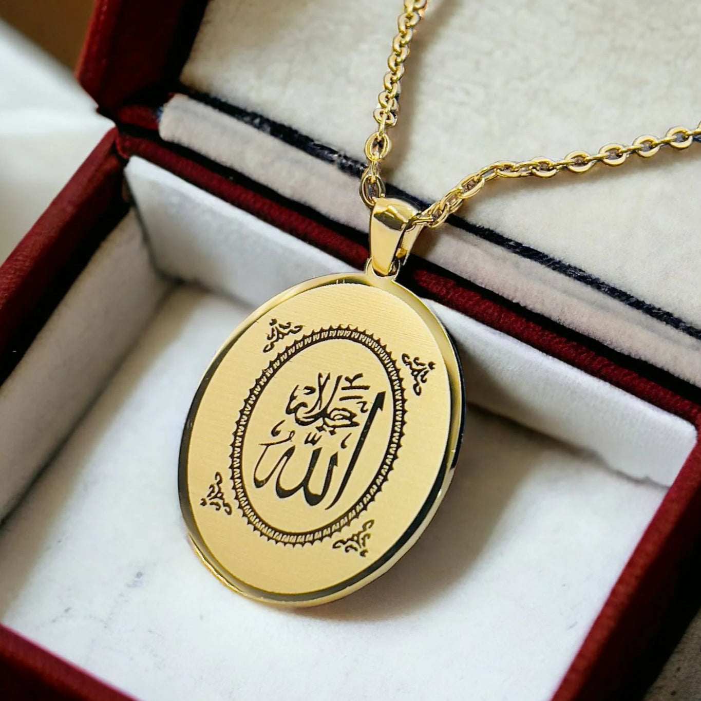 ZRJ013 AJX Calligraphy ALLAH Pendant