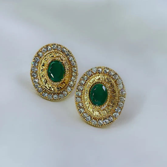 ZRJ200 MZM Oval Layered Tops Pair