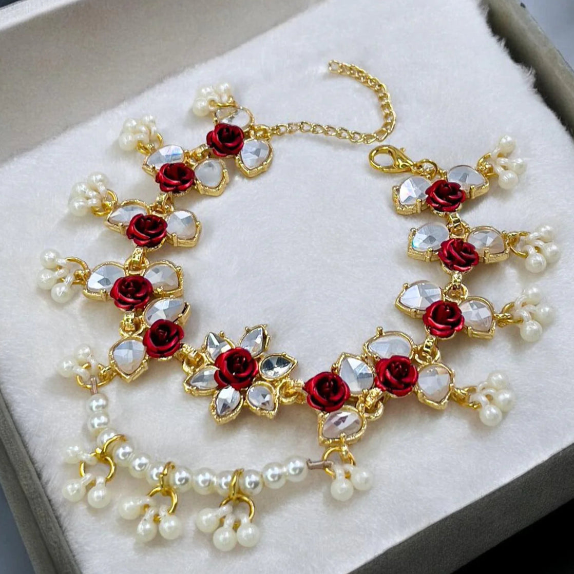 ZHJ158 SDQ Flower Bracelet