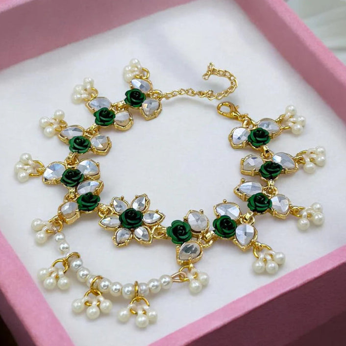ZHJ158 SDQ Flower Bracelet
