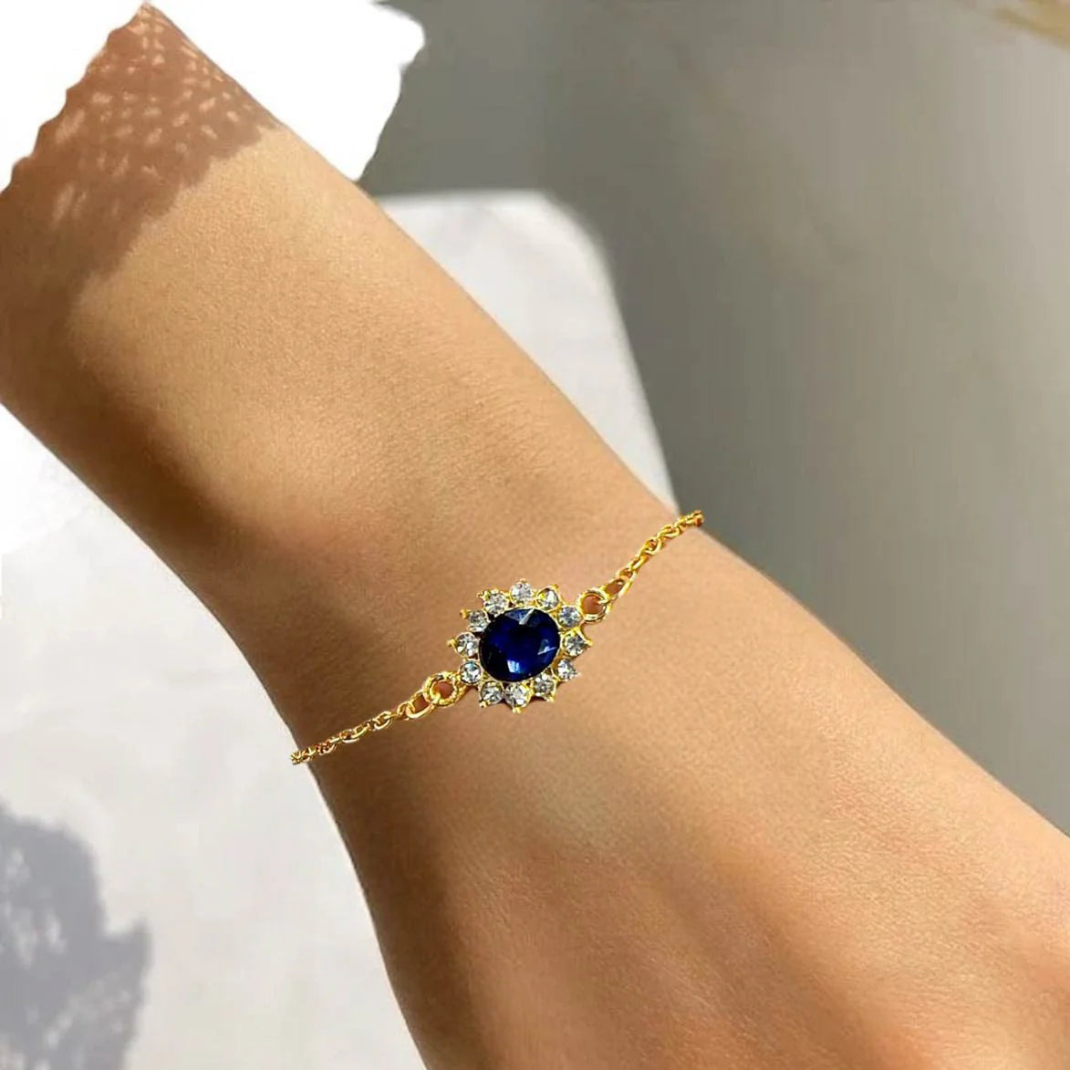 ZHJ159 AZM Flower Bracelet