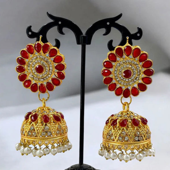ZRJ024 FRN Tear Drop Jhumki ๐