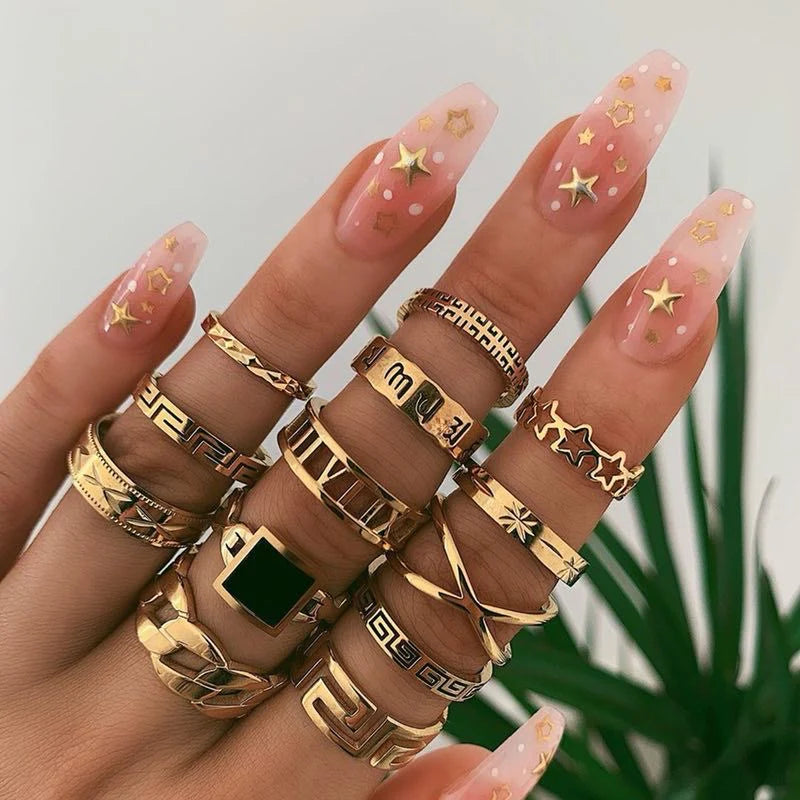 ZRJ085 YYE Rings Set