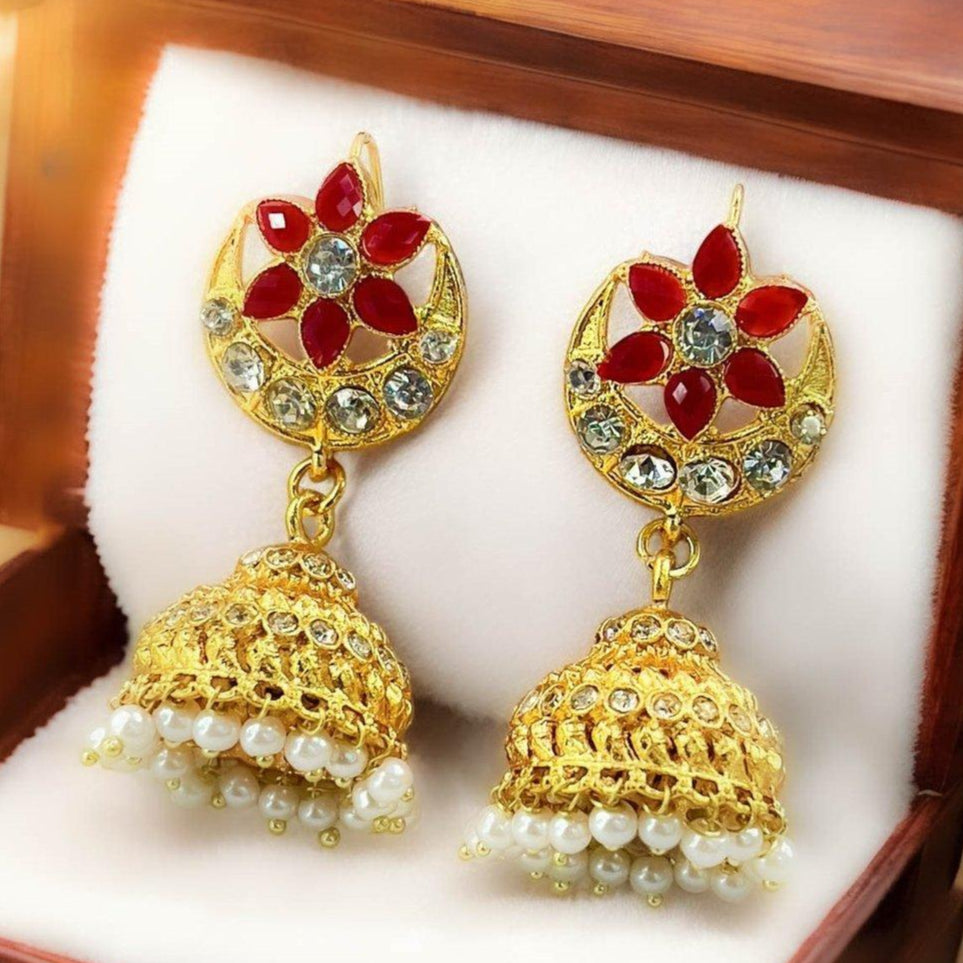 ZRJ00027 FRN Moon Star Jhumki Drop 👑