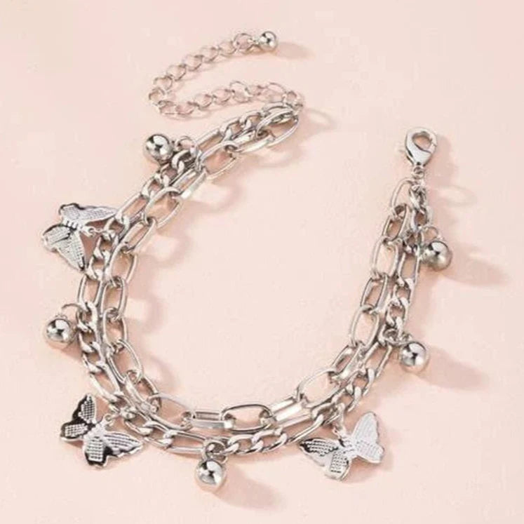 ZRJ113 LSH Layer Butterfly Bracelet
