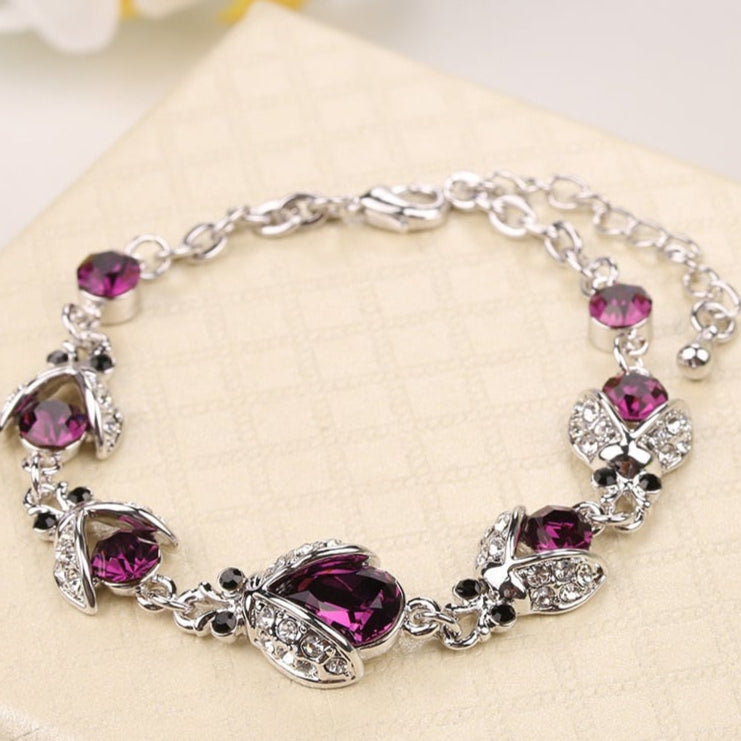 ZRJ224 ZXS Rose Hand Bracelet Openable