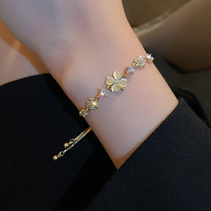 ZRJ364 XST Flower Layer Bracelet 👑