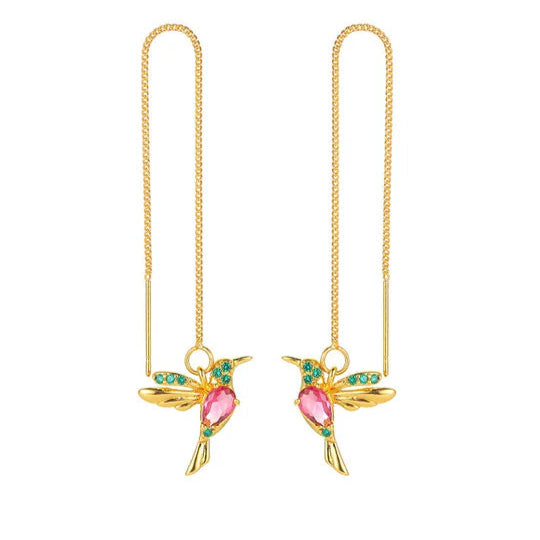 ZRJ377 QWN Sparrow Ear Drop Pair