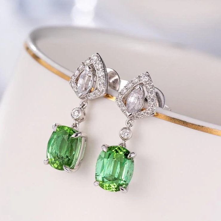 ZRJ418 BJF Tear/Oval Drop Earrings 👑