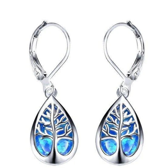 ZRJ00392 YLE Tear Drop Earring Hoops ๐