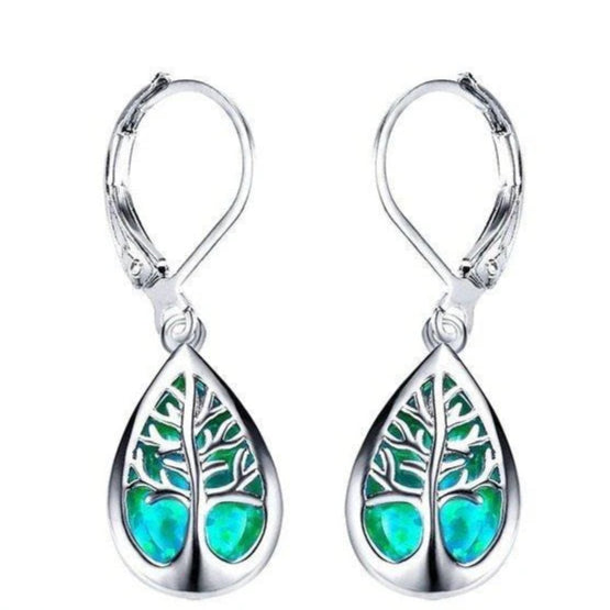 ZRJ00392 YLE Tear Drop Earring Hoops ๐