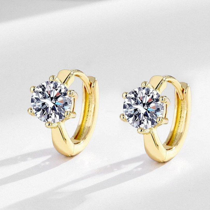ZRJ00410 BLX Round Ear Hoops Pair