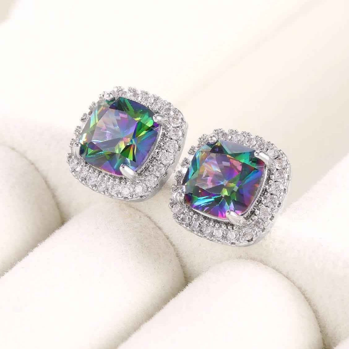 ZRJ155 CSH Cushion Stud Tops Pair 👑