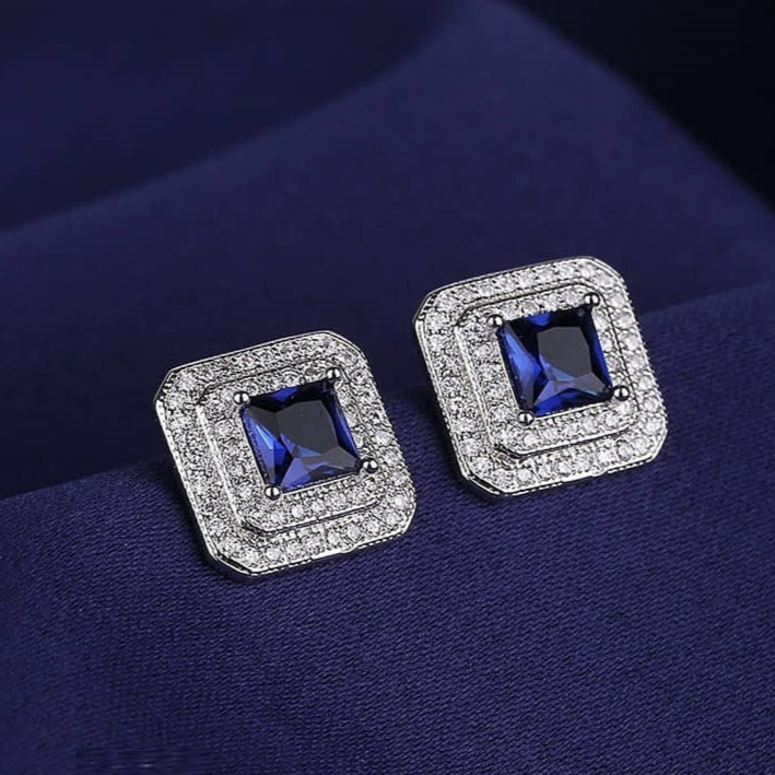 ZRJ318 BLX Step Square Sterling Tops Pair 👑