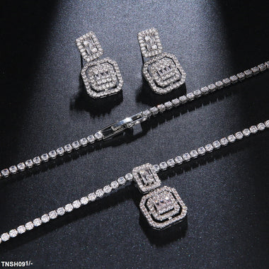 ZJN 0004 Cushion Necklace π