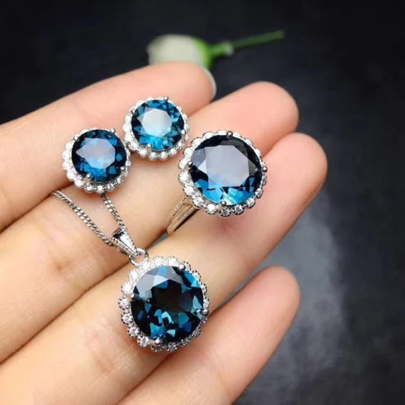 ZRJ206 GWH Round Pendant Set 👑