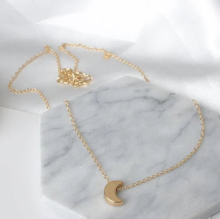ZRJ345 SDQ Moon Pendant - CPSH