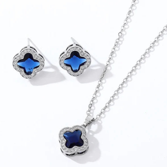 ZRJ483 WKO Imp Flower Pendant Set 👑