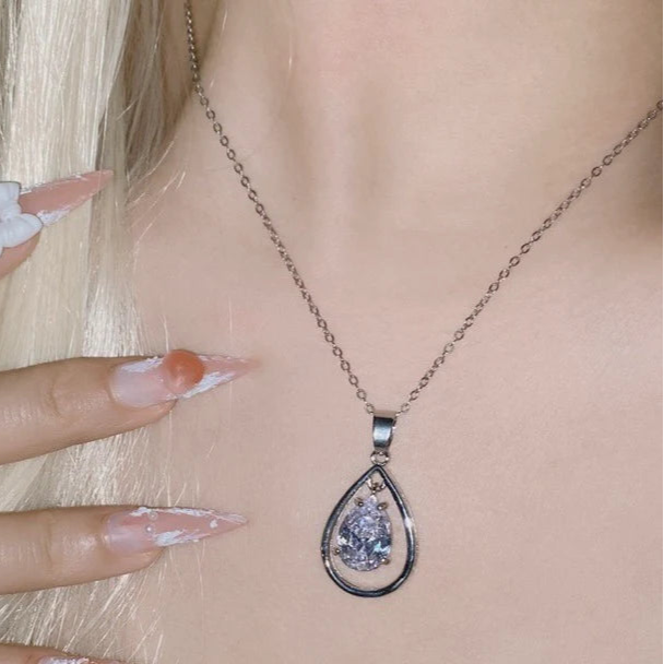 ZRJ496 YJF Double Tear Pendent Single 👑