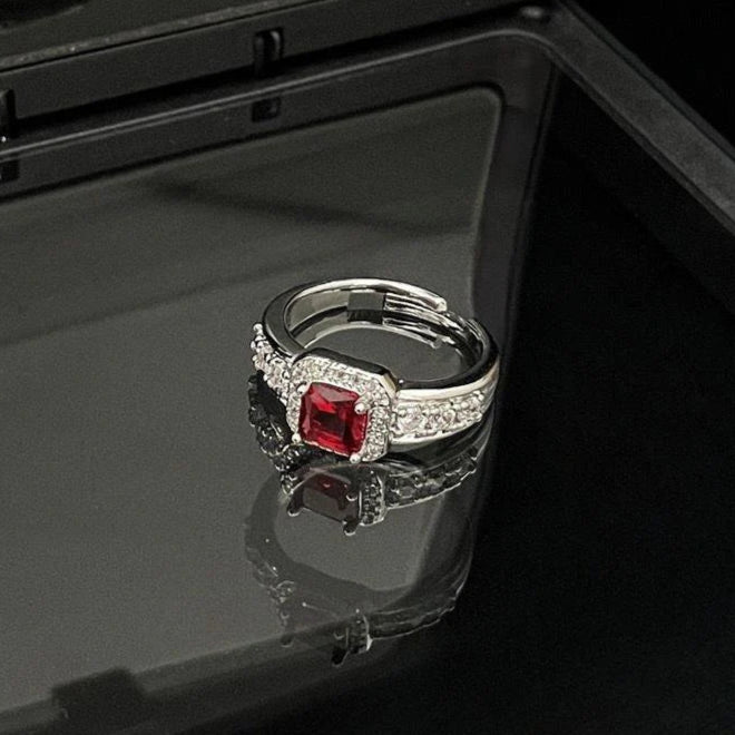 ZJR00730  Imp Silver Ring Adjustable - TRSH