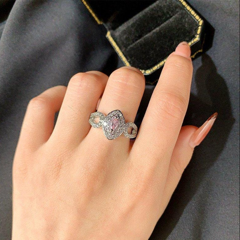 ZRJ00734 KYC Double Marquise Stone Ring ๐