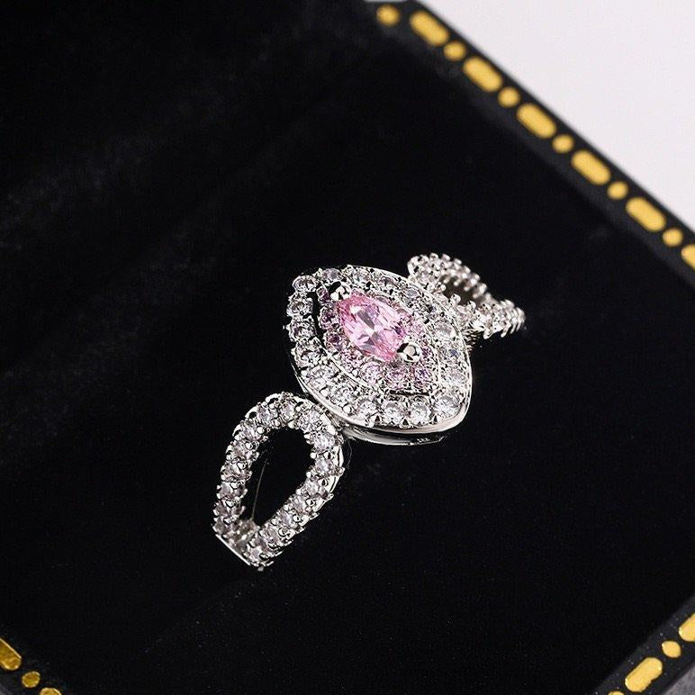 ZRJ00734 KYC Double Marquise Stone Ring ๐