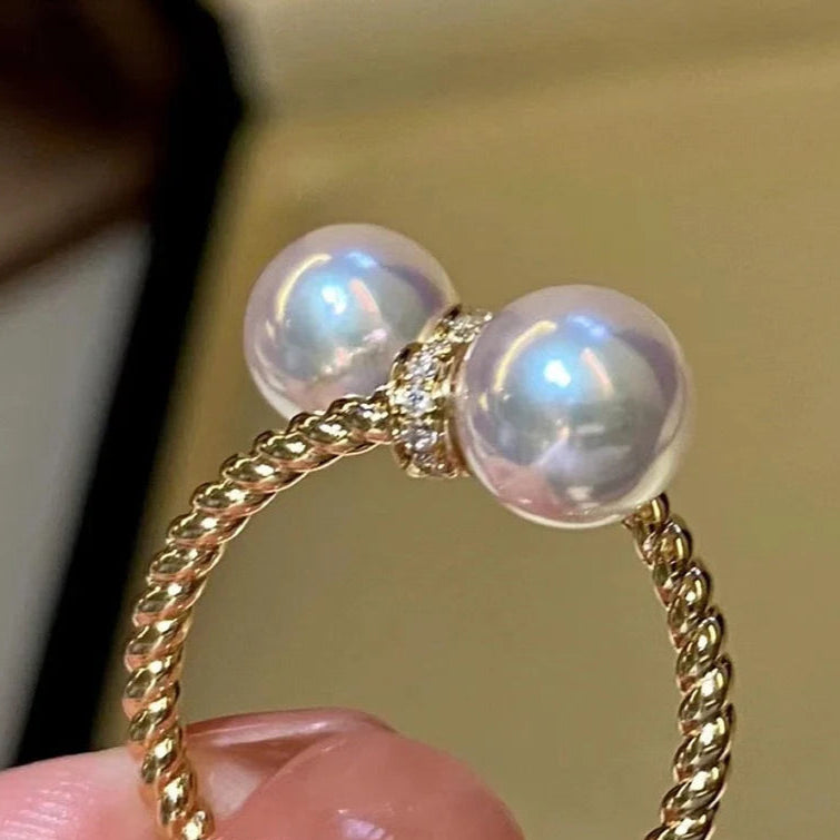 ZRJ592 CSH Imp Pearl Ring - TRGH 👑