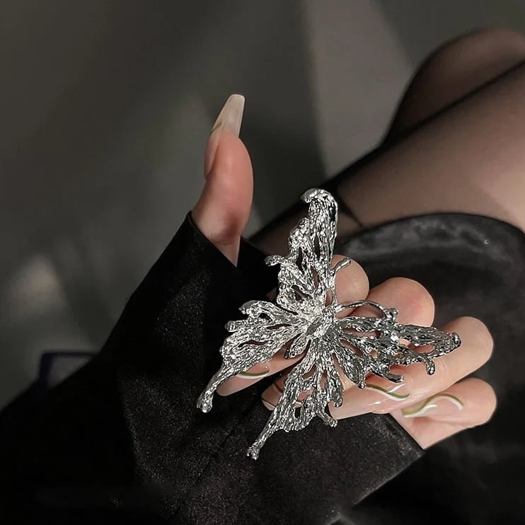 ZRJXST Butterfly Ring Adjustable