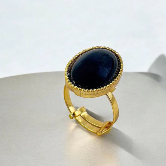 ZRJ041 FRN Oval Ring Adjustable