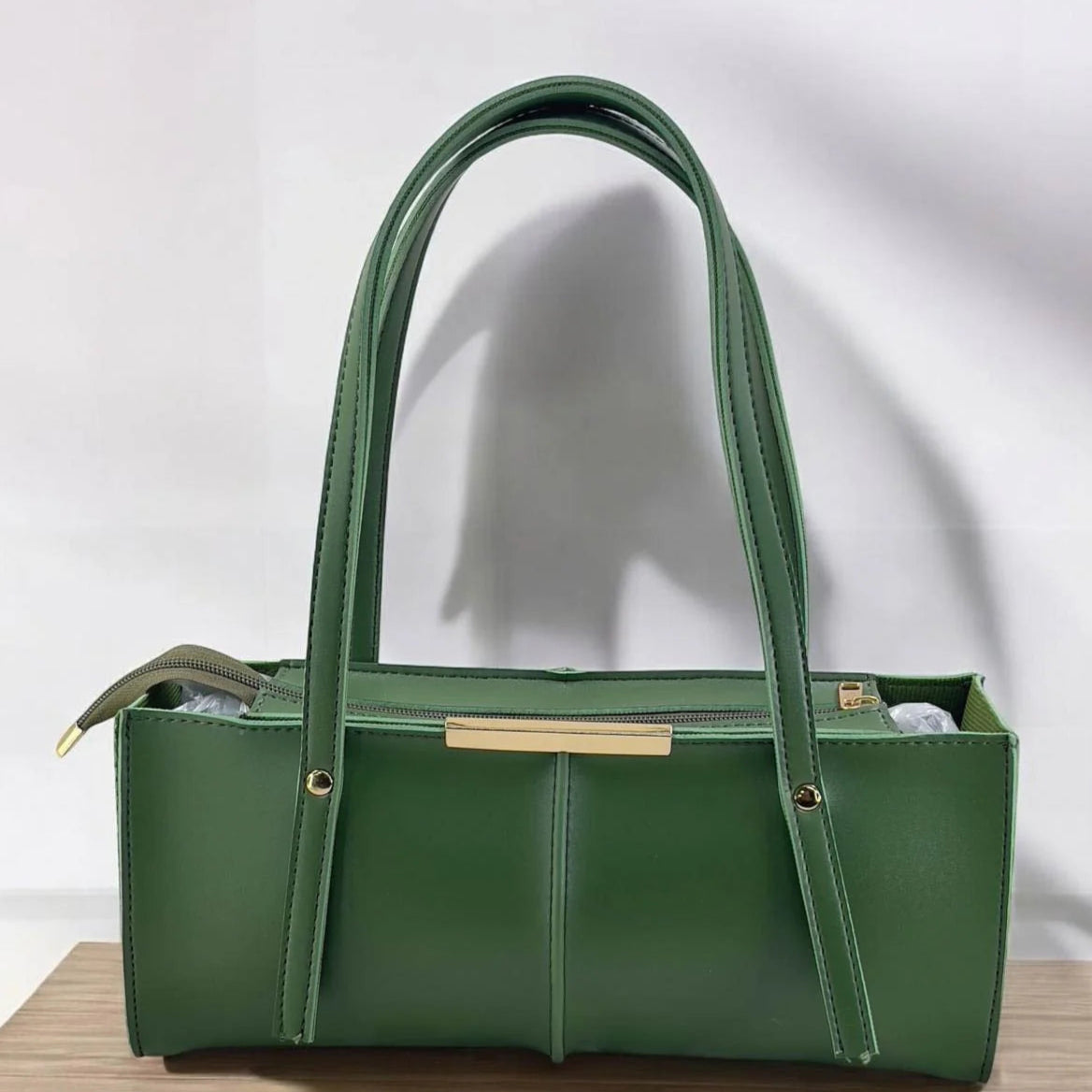 ZRJ00018 Rectangular Tote Ladies Hand Bag