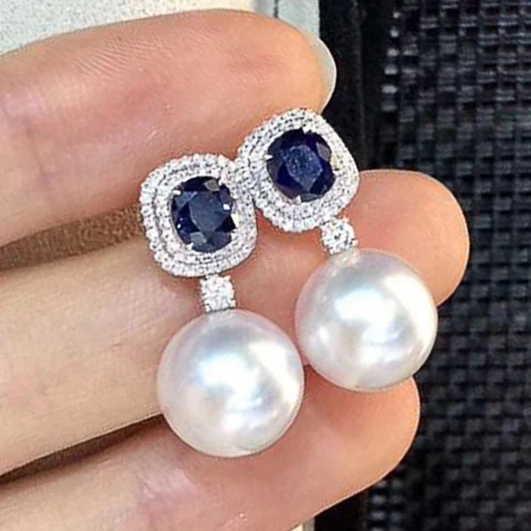 ZRJ448 CSH Pearl Round Tops Pair 👑