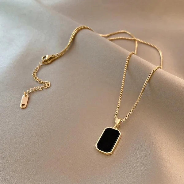 ZRJ414 XST Painted Rectangle Pendant