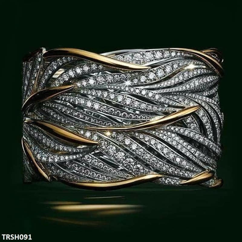 ZJR 0006. Smooth Layers Ring 👑