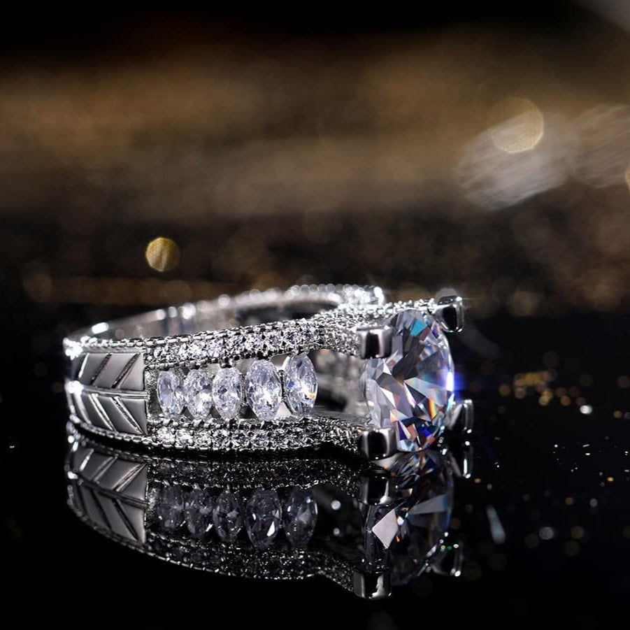 ZRJ130 CSH Cathedral Ring 👑
