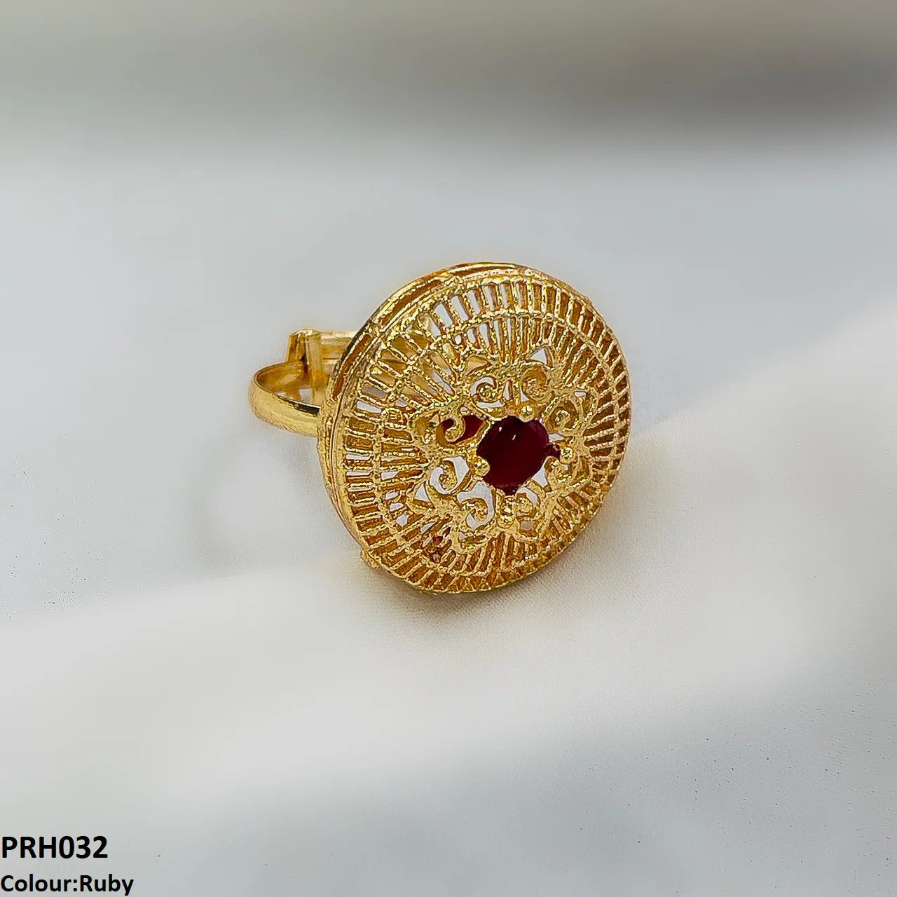 ZRJ032 MZM Round Flower Ring