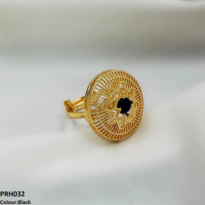 ZRJ032 MZM Round Flower Ring