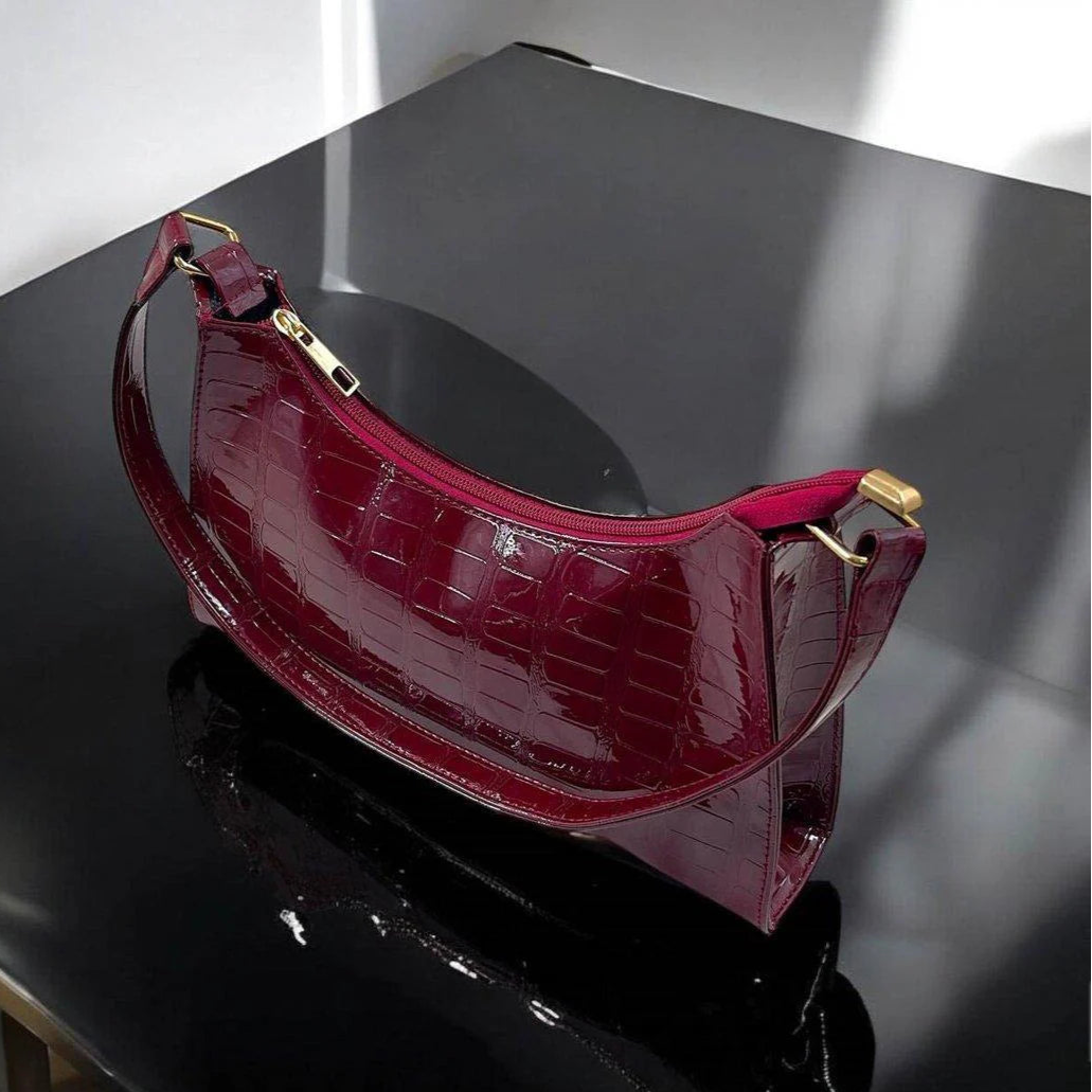 ZRJ00014 Crocodile Pattern Armpit Hand Bag